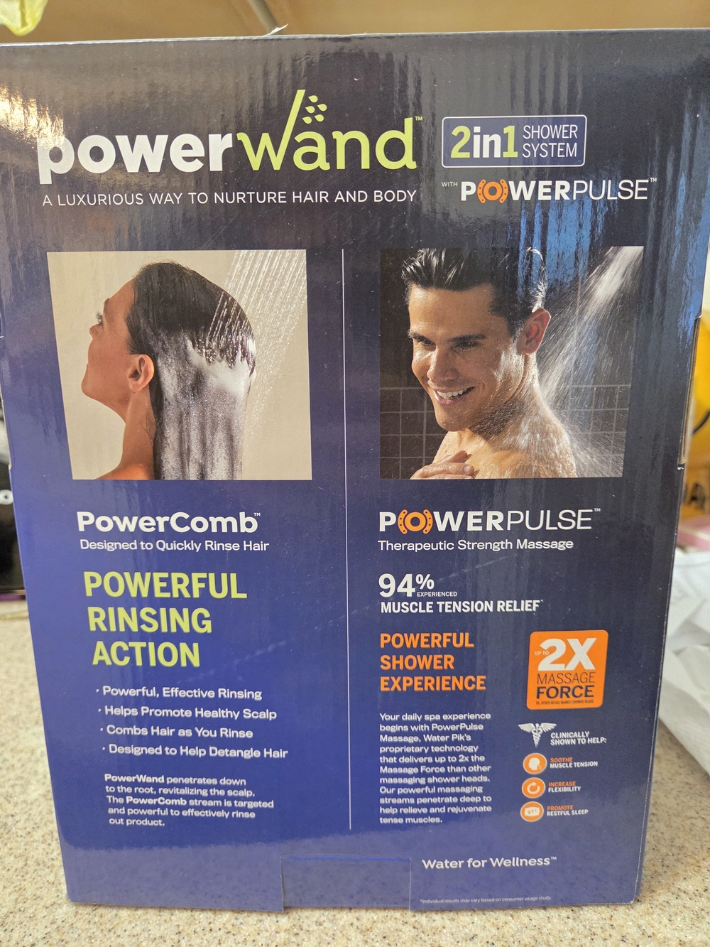 Waterpik PowerWand 2-in-1 Shower System in Chrome - Picture 3 of 3